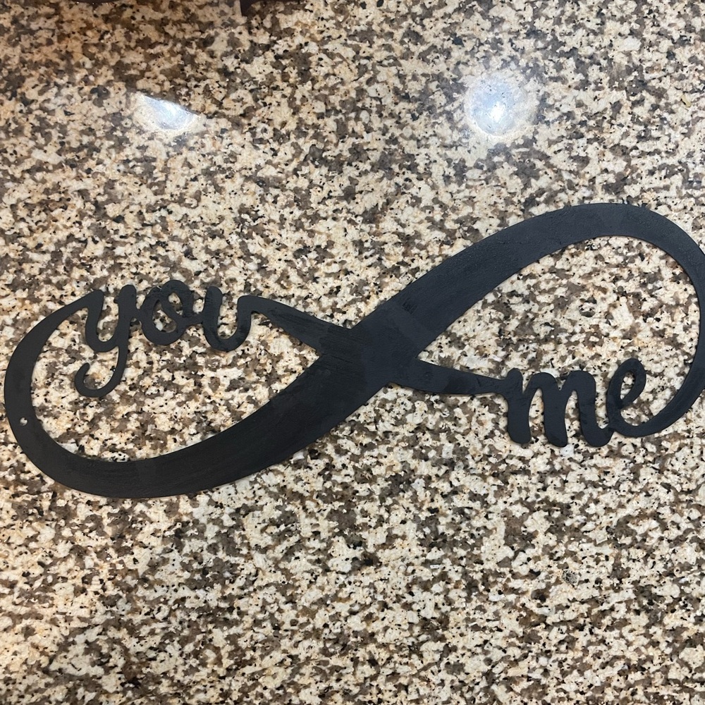 Bronze Infinity Symbol Wall Accent